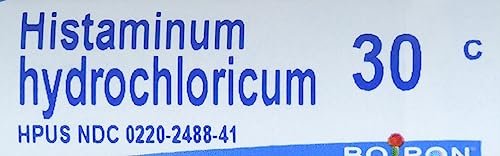 Boiron Histaminum Hydrochloricum 30, 80 Kügelchen – Homöopathisches Mittel gegen Allergiesymptome