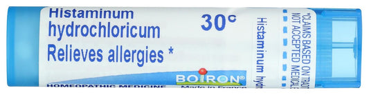 Boiron Histaminum Hydrochloricum 30, 80 Kügelchen – Homöopathisches Mittel gegen Allergiesymptome
