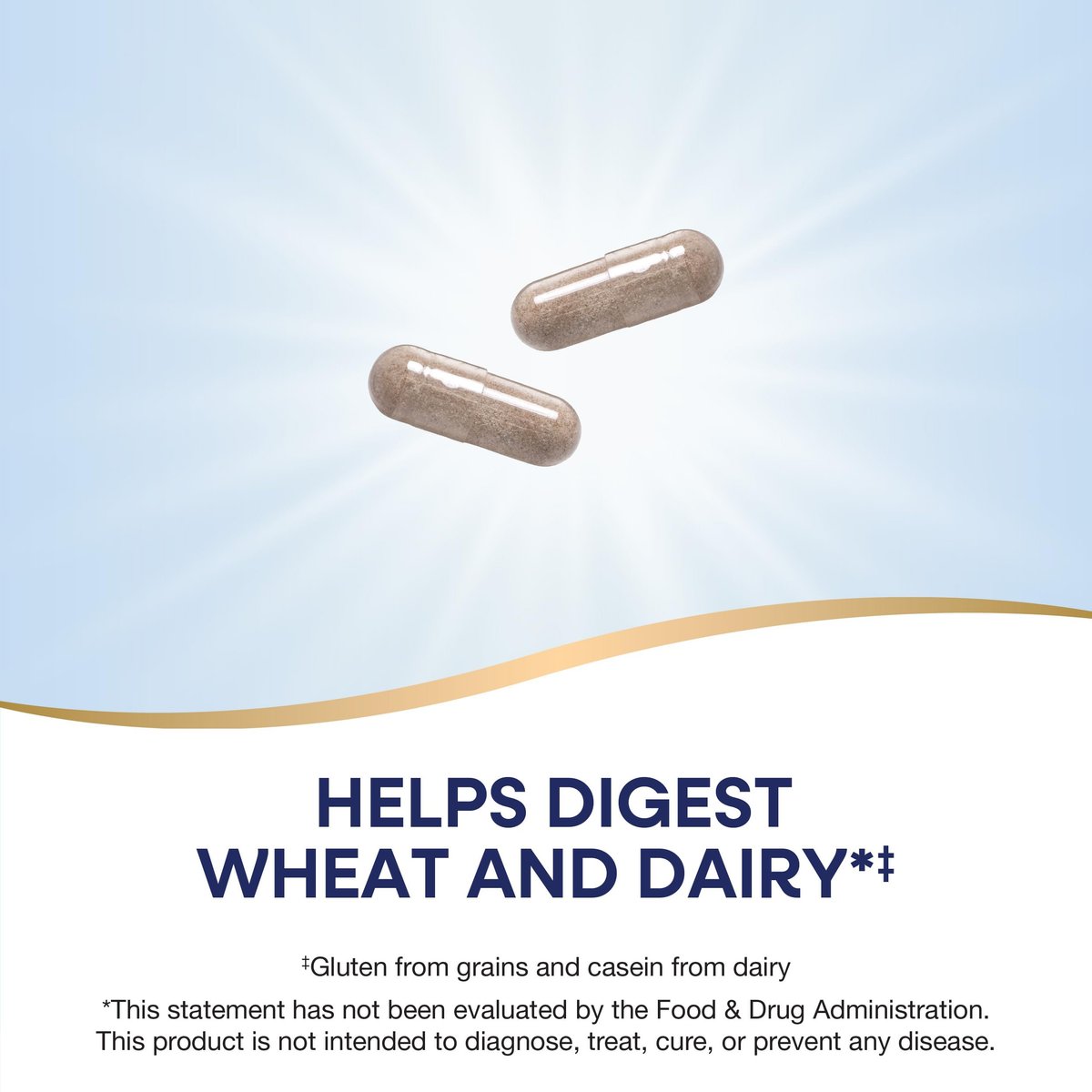 Nature's Way Gluten Defense Verdauungsenzyme – Hilft bei der Verdauung von Weizen & Milchprodukten(1), Gluten- & Casein-Verdauungsenzyme*, 120 vegane Kapseln (Verpackung kann variieren)
