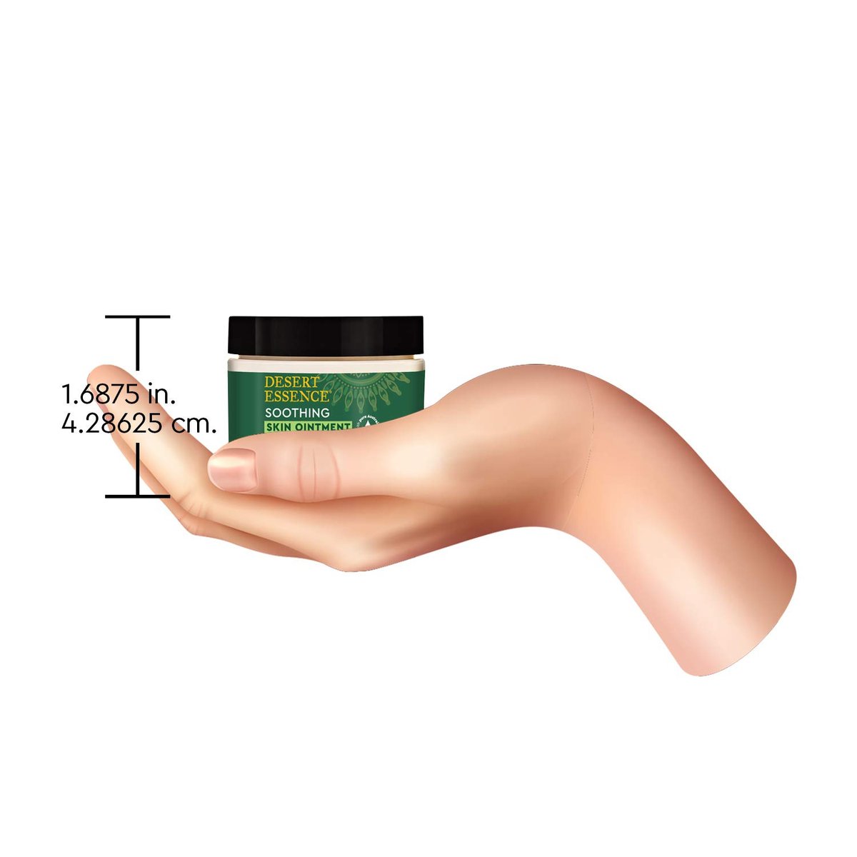Desert Essence Teebaumöl Hautsalbe – Linderung bei Juckreiz, Rasurbrand & Hautausschlag – mit Lavendel & Jojoba – Glutenfrei & Tierversuchsfrei – 28 g