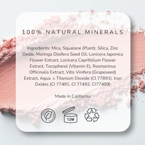 Emani Blush & Bronzer - Natürlicher Mineral-Pressed Bronzer für das Gesicht - Strahlender Teint für sonnengeküssten Glow, für alle Hauttypen inklusive empfindlicher Haut, Malibu
