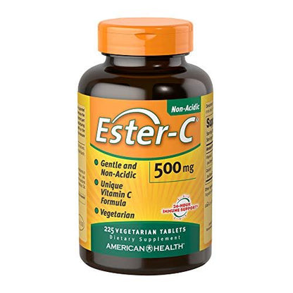 Ester-Vitamin C 500 mg – 225 vegane Tabletten (1 Packung)