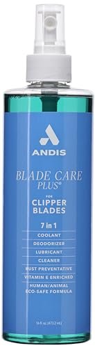 Andis Blade Care Plus 16-Unzen Sprühflasche – Pflege für Haarschneidemaschinen