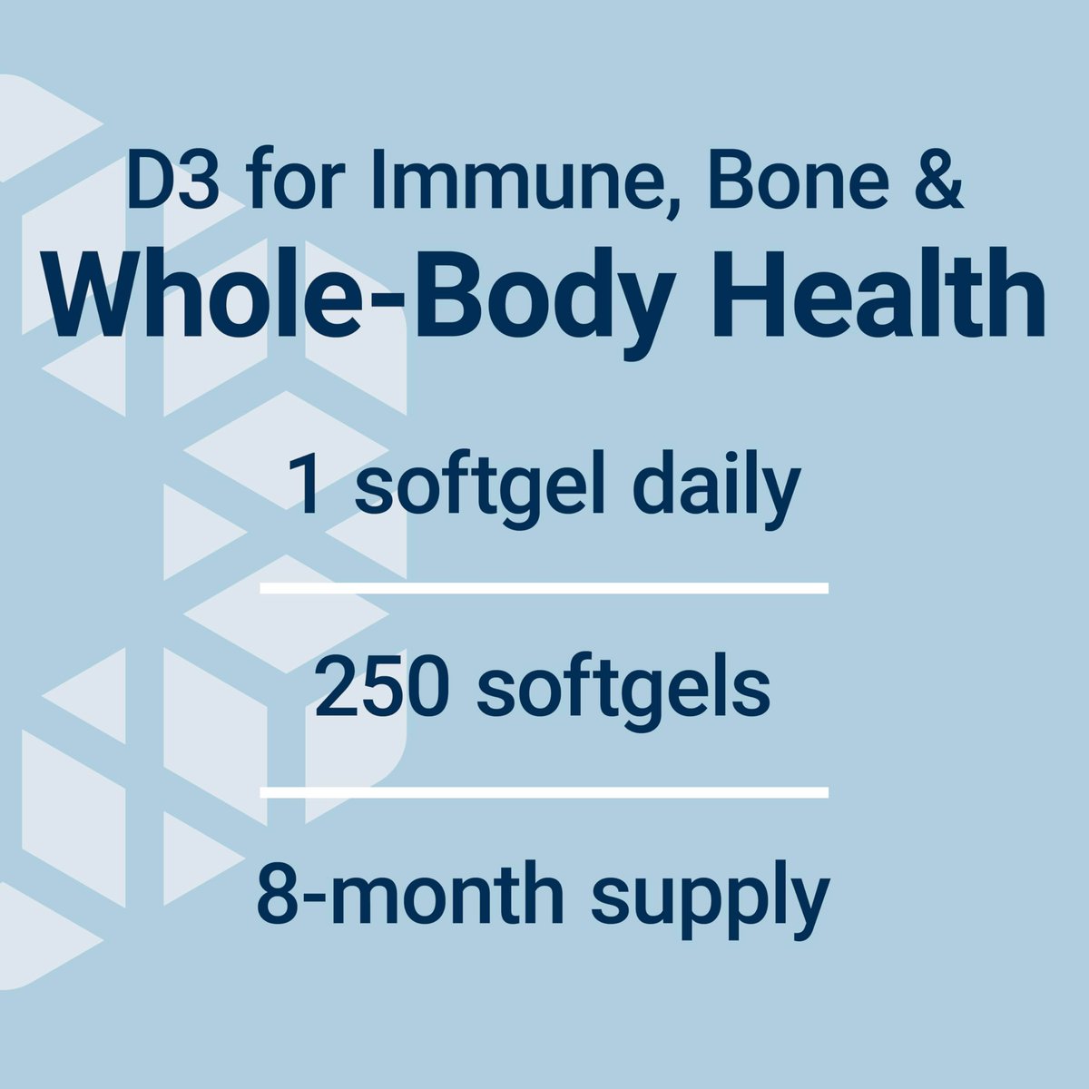 Life Extension Vitamin D3 25 mcg (1000 IE) – 250 Kapseln, Immunsystem-Unterstützung, Knochengesundheit, Ganzkörper-Gesundheit, Glutenfrei, Nicht-GVO