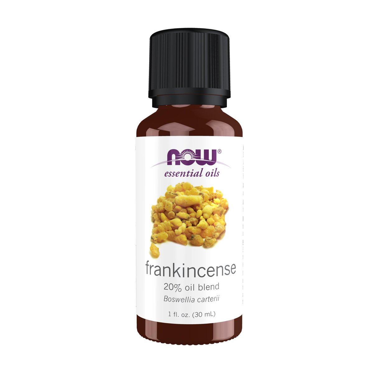 NOW Foods Weihrauch Ölblend – 20% reines Weihrauchöl in Jojobaöl, zentrierender Aromatherapie-Duft, 30 ml