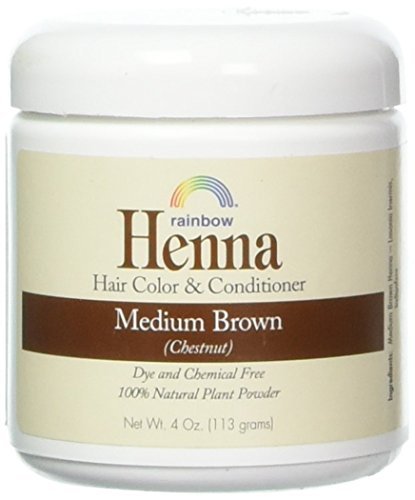 Rainbow Research Henna Haarfarbe und Conditioner, Persisch Braun Kastanie, 113 g