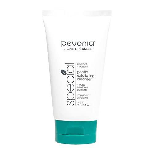 Pevonia Sanftes Peeling-Gesichtsreinigungsmittel – Gesichtsreiniger für glatte und gereinigte Haut – Peeling-Gesichtswaschcreme – Gesichts- und Halswaschcreme zur Hautreparatur – Sanfte Gesichtsreinigung – 150 ml Behälter