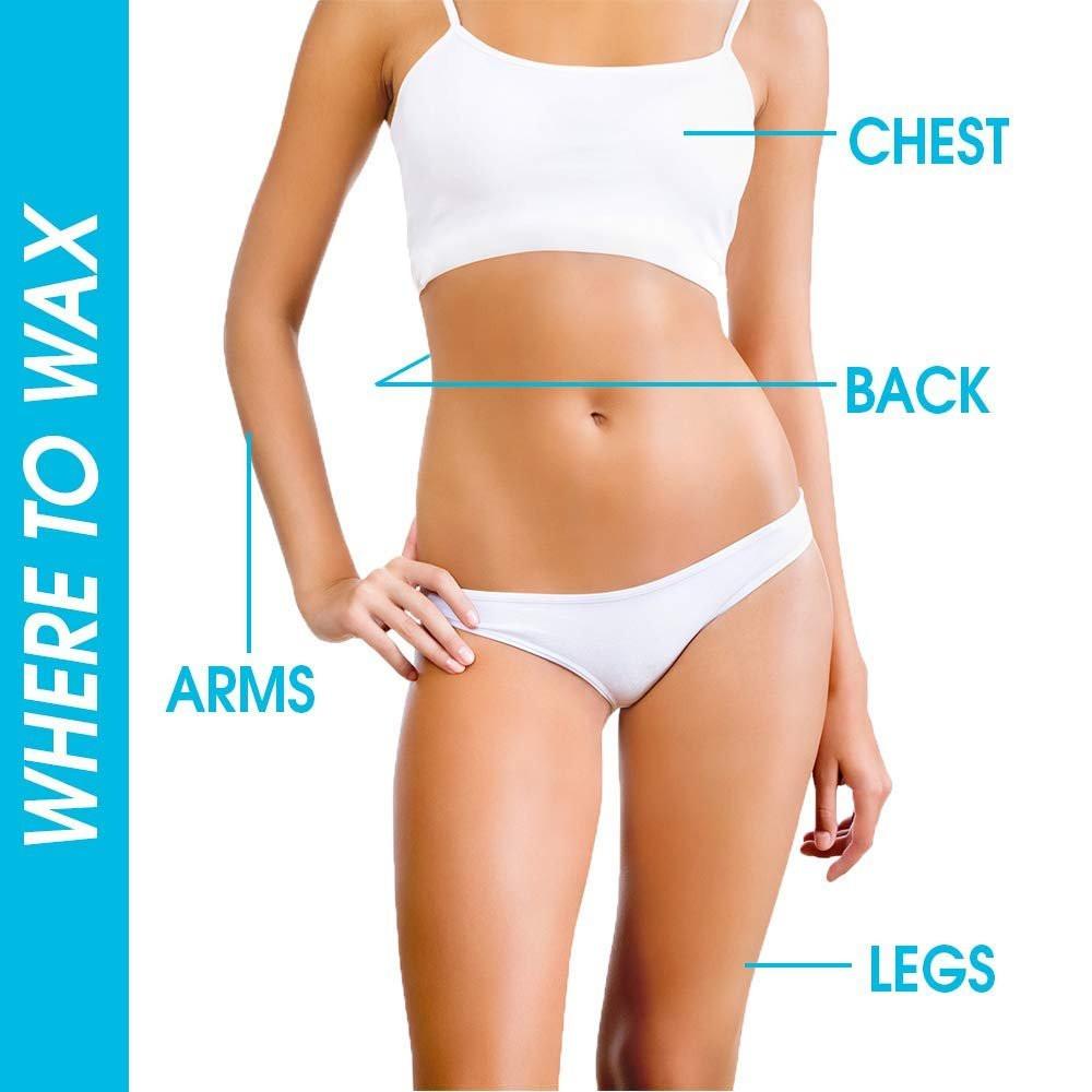 Surgiwax Haarentferner für Bikini, Körper & Beine – 4-Unzen-Boxen (3er-Pack)