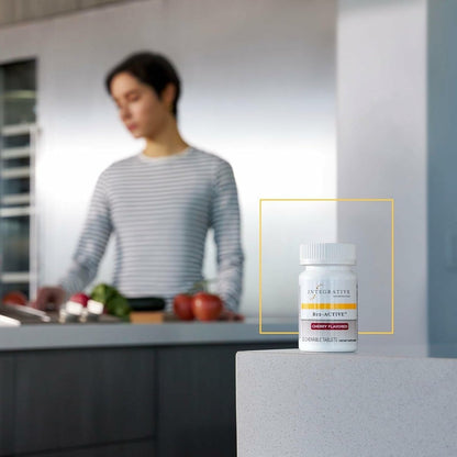 Integrative Therapeutics B12-Active – Kaubare Vitamin B12 Tabletten für die Nervenfunktion – Kirschgeschmack – 30 Tabletten – Laktose-, Soja- und Glutenfrei