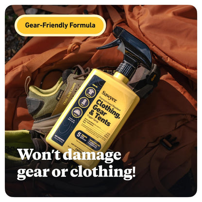 Sawyer SP657 Premium Permethrin Insektenschutzmittel für Kleidung, Ausrüstung & Zelte, Sprühflasche, 710 ml