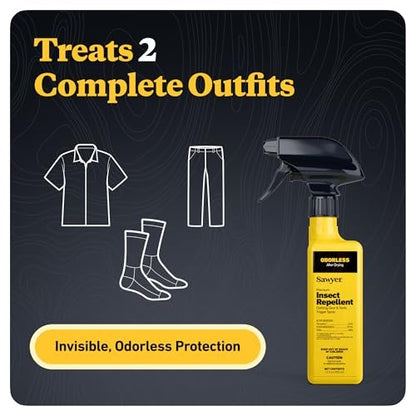 Sawyer Products SP649 Premium Permethrin Kleidung Insektenschutzmittel Sprühflasche, 355 ml