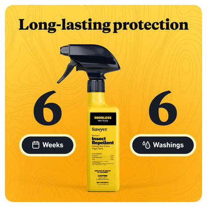 Sawyer Products SP649 Premium Permethrin Kleidung Insektenschutzmittel Sprühflasche, 355 ml