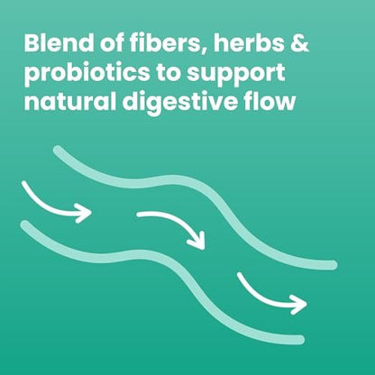Sanar Naturals Darmreinigung | Ballaststoffe und Darmgesundheit mit Flohsamenschalen, Probiotika, Cascara Sagrada und Aloe Vera | GLP-1 Unterstützung, Verdauungswohlbefinden für Frauen und Männer, 90 Kapseln