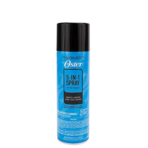 Oster 076300-107-005 5-in-1 Pflegespray für Haarschneidemaschinenklingen, 118 ml