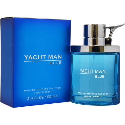 Myrurgia Yacht Man Blue Eau de Toilette Spray 100 ml – Herrenparfüm mit maritimer Frische