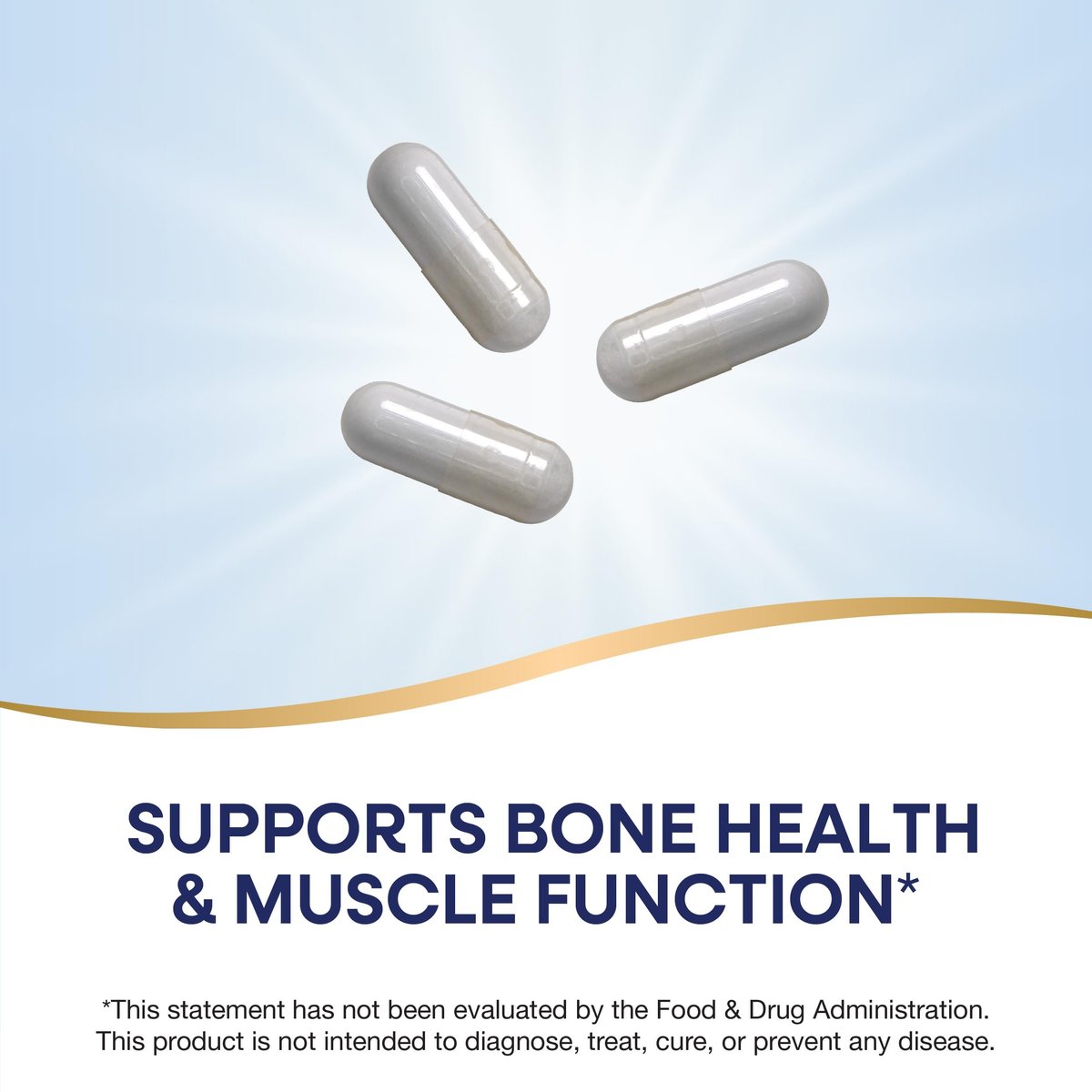 Nature's Way Calcium Magnesium & Vitamin D Komplex – Für gesunde Knochen & Zähne, Muskelfunktion*, Muskelentspannung* mit Vitamin D3, glutenfrei, 100 Kapseln