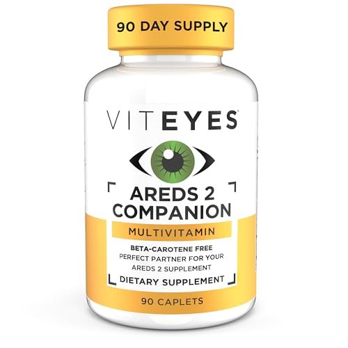 Viteyes Classic AREDS 2 Companion Beta-Carotin-freies Multivitamin-Präparat, umfassende Multivitamin-Formel für AREDS-2-Anwender, 90 Tabletten