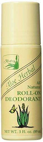 Alvera Deod Aloe Herb Deodorant – 3 Unzen (6er-Pack) – Natürlicher Schutz ohne Aluminium