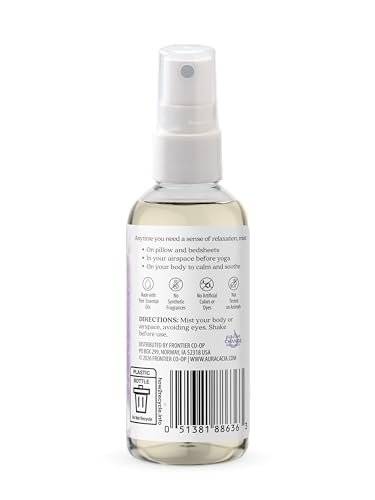 Aura Cacia Entspannender Lavendel Aromatherapie Nebel, 118 ml, reine ätherische Öle, süßes & blumiges Aroma