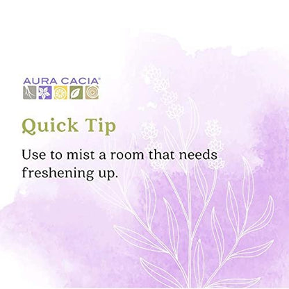 Aura Cacia Entspannender Lavendel Aromatherapie Nebel, 118 ml, reine ätherische Öle, süßes & blumiges Aroma