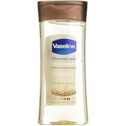 Vaseline Intensive Care Body Gel Oil, Cocoa Radiant, 6,8 oz