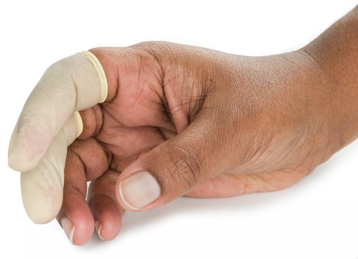 Graham-Field Grafco Latex Fingerlinge, Größe L, 144 Stück