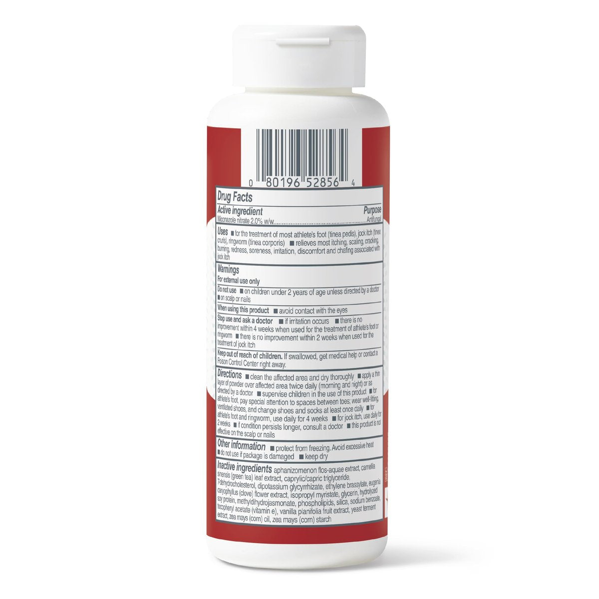 Medline Remedy Clinical Antimykotikum Puder (3 oz Flasche), Vanilleduft, 2% Miconazolnitrat, behandelt Fußpilz, Juckreiz, Ringelflechte, Hautfalten, Infektion, Talkumfrei, lindert Brennen und Reiben