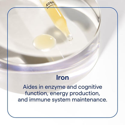 Trace Minerals Ionisches Eisen 22 mg – Flüssiges Nahrungsergänzungsmittel zur Unterstützung des Immunsystems und der Energie – mit Eisensulfat – 1,9 fl oz (ca. 46 Portionen)