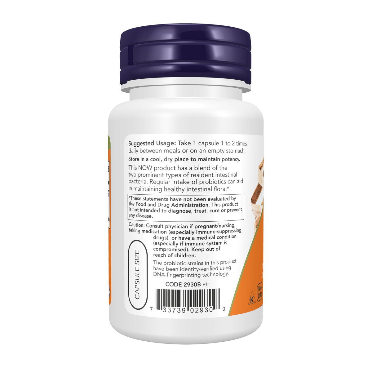NOW Foods 8 Milliarden Acidophilus & Bifidus – 60 vegane Kapseln, milchfrei, sojafrei, glutenfrei, stammgeprüft
