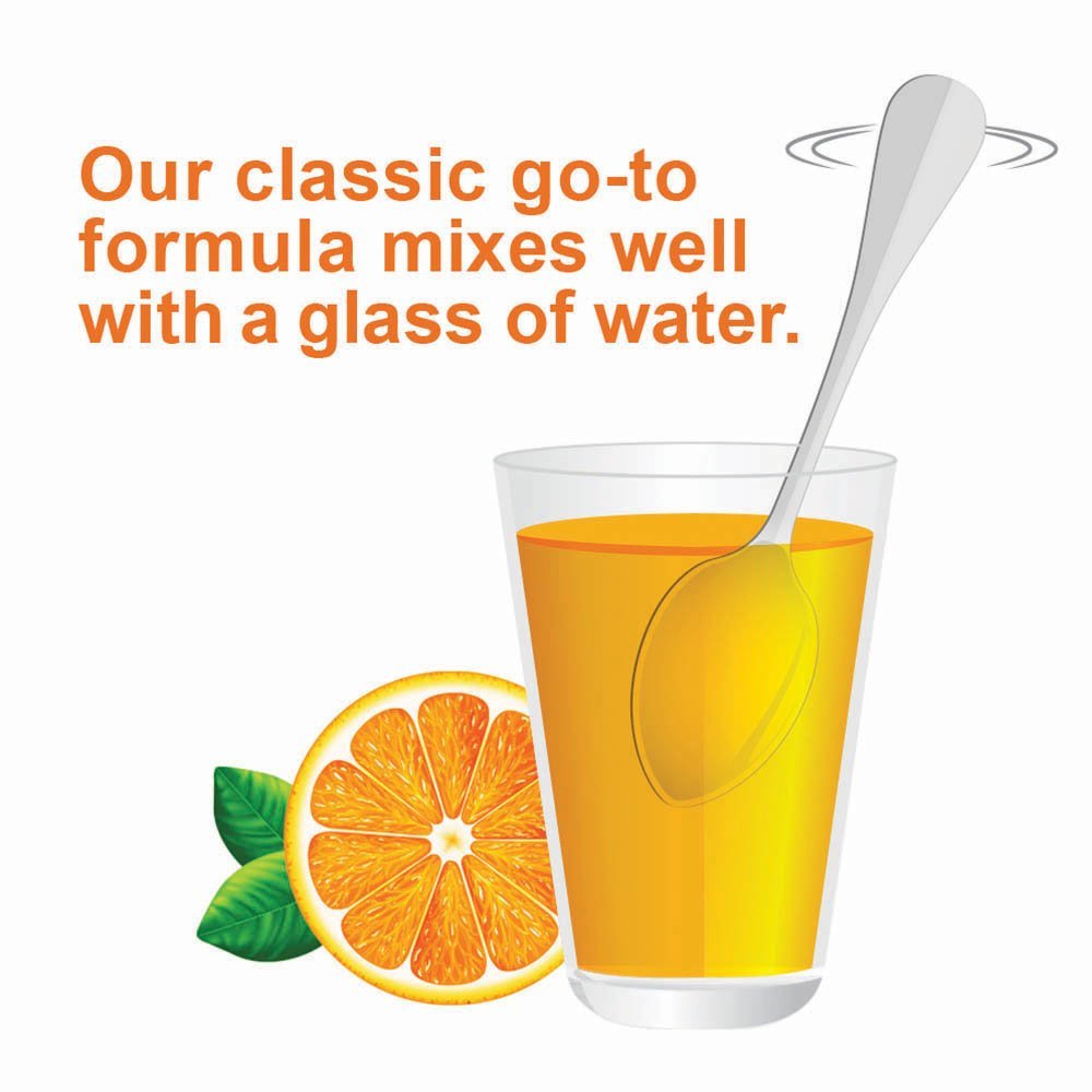 CITRUCEL Ballaststoffpulver bei gelegentlicher Verstopfung, Methylcellulose-Faserpulver, Orangengeschmack - 30 Unzen