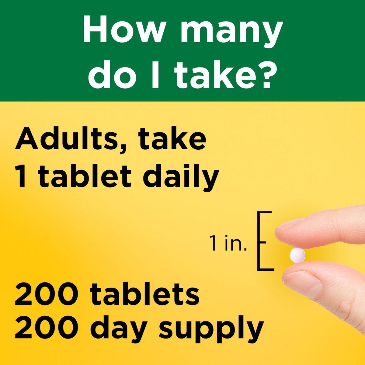 Nature Made Vitamin B12 500 mcg – 200 Tabletten, Nahrungsergänzungsmittel zur Unterstützung des Energiestoffwechsels