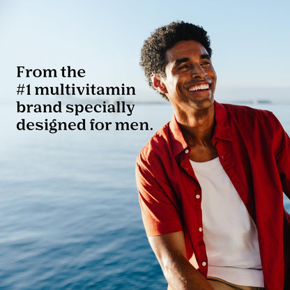 One A Day Multivitamin für Männer – Tägliches Männermultivitamin mit Vitamin D, Zink, Folsäure und B-Vitaminen, Unterstützung der körperlichen Energie, 200 Tabletten