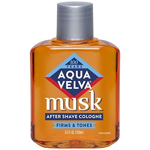 Aqua Velva Aftershave Musk – 3,5 Unzen (99 ml) – Klassischer Herrenduft