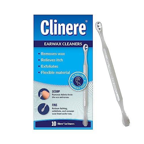 Clinere® Ohrenreiniger – Sanfte Ohrenreinigung und Ohrenschmalzentfernung, Juckreizlinderung, 10 Stück