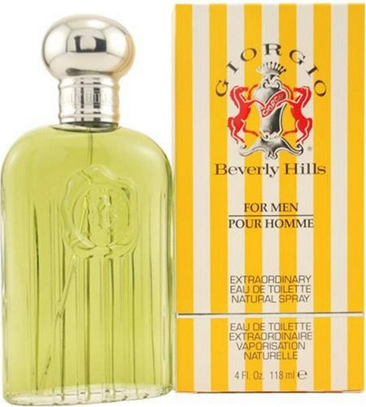 Giorgio Beverly Hills Giorgio for Men Eau de Toilette Spray 118 ml – Klassischer Herrenduft