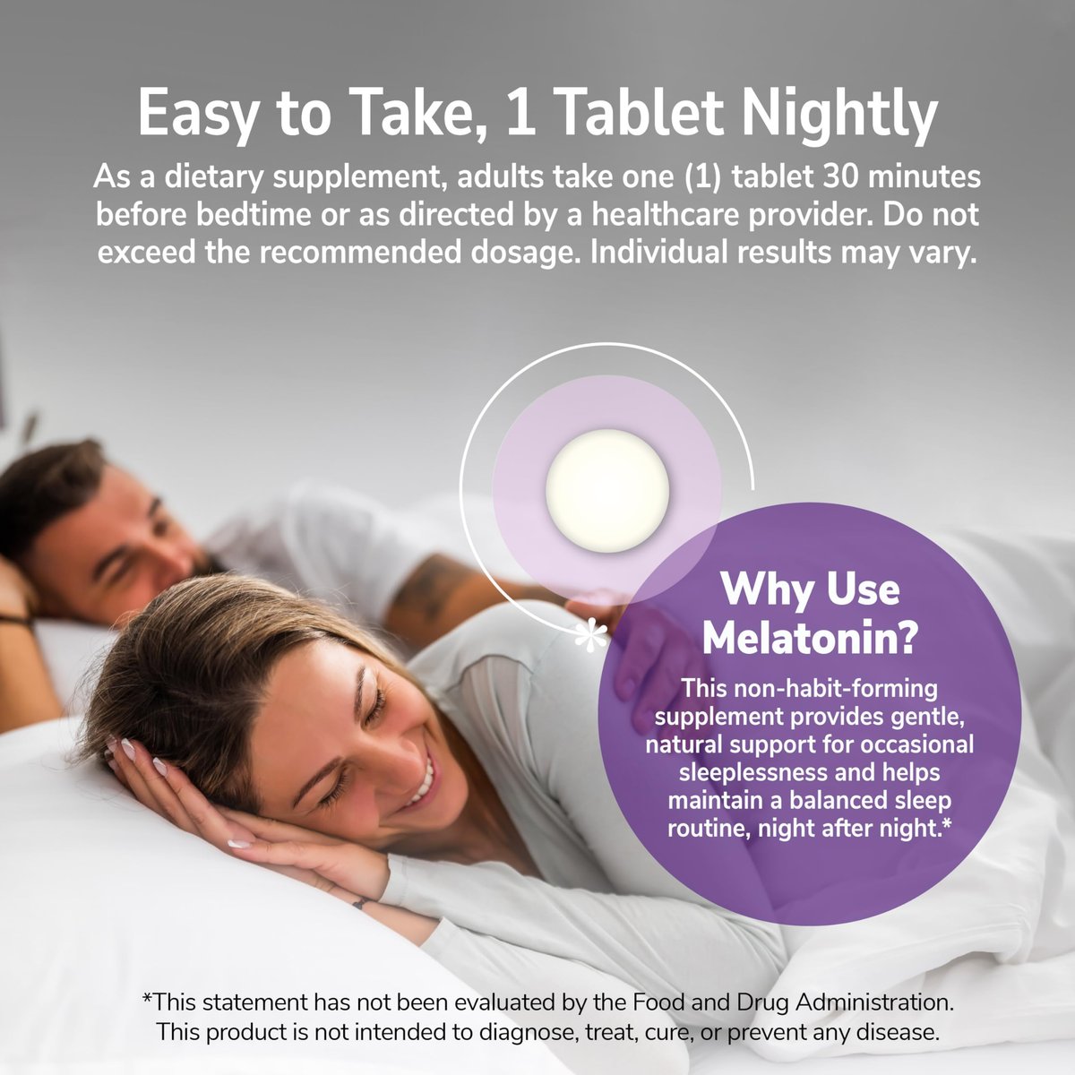 21st Century Melatonin 5mg Tabletten, 120 Stück, Schlafmittel für Erwachsene, Fördert Entspannung & erholsamen Schlaf, Nicht gewöhnungsbildend, Glutenfrei, Nicht-GVO