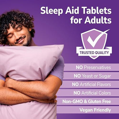 21st Century Melatonin 5mg Tabletten, 120 Stück, Schlafmittel für Erwachsene, Fördert Entspannung & erholsamen Schlaf, Nicht gewöhnungsbildend, Glutenfrei, Nicht-GVO