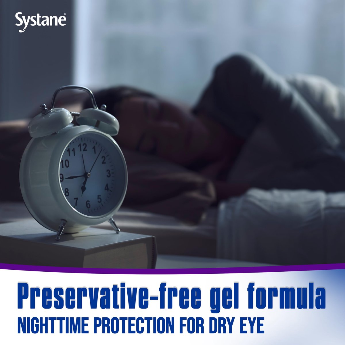 Systane Nighttime Lubricant Augensalbe 3,5 g Tube – Trockene Augen Nachtpflege