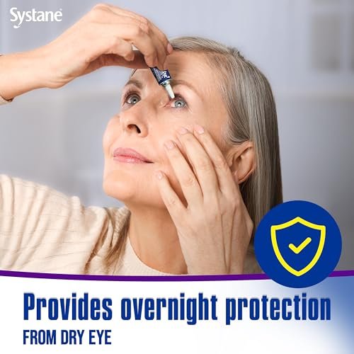 Systane Nighttime Lubricant Augensalbe 3,5 g Tube – Trockene Augen Nachtpflege