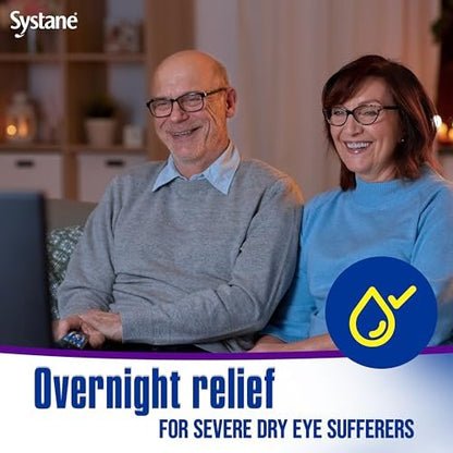 Systane Nighttime Lubricant Augensalbe 3,5 g Tube – Trockene Augen Nachtpflege