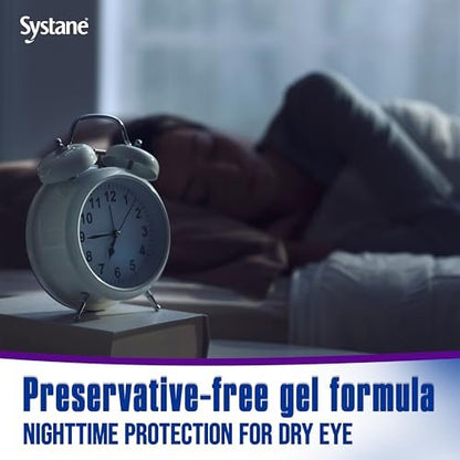 Systane Nighttime Lubricant Augensalbe 3,5 g Tube – Trockene Augen Nachtpflege