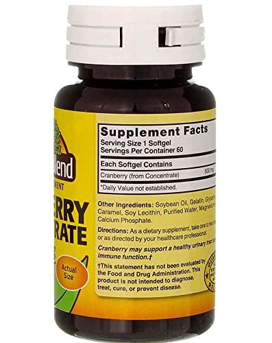 Nature's Blend Cranberry Konzentrat 500 mg – 60 Kapseln