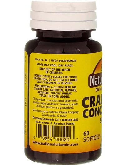 Nature's Blend Cranberry Konzentrat 500 mg – 60 Kapseln