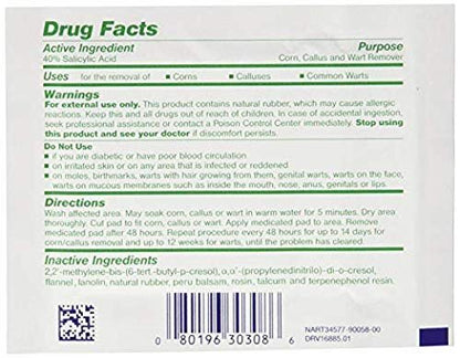 Curad Mediplast Hühneraugen-, Hornhaut- & Warzenentferner, 2 Pflaster