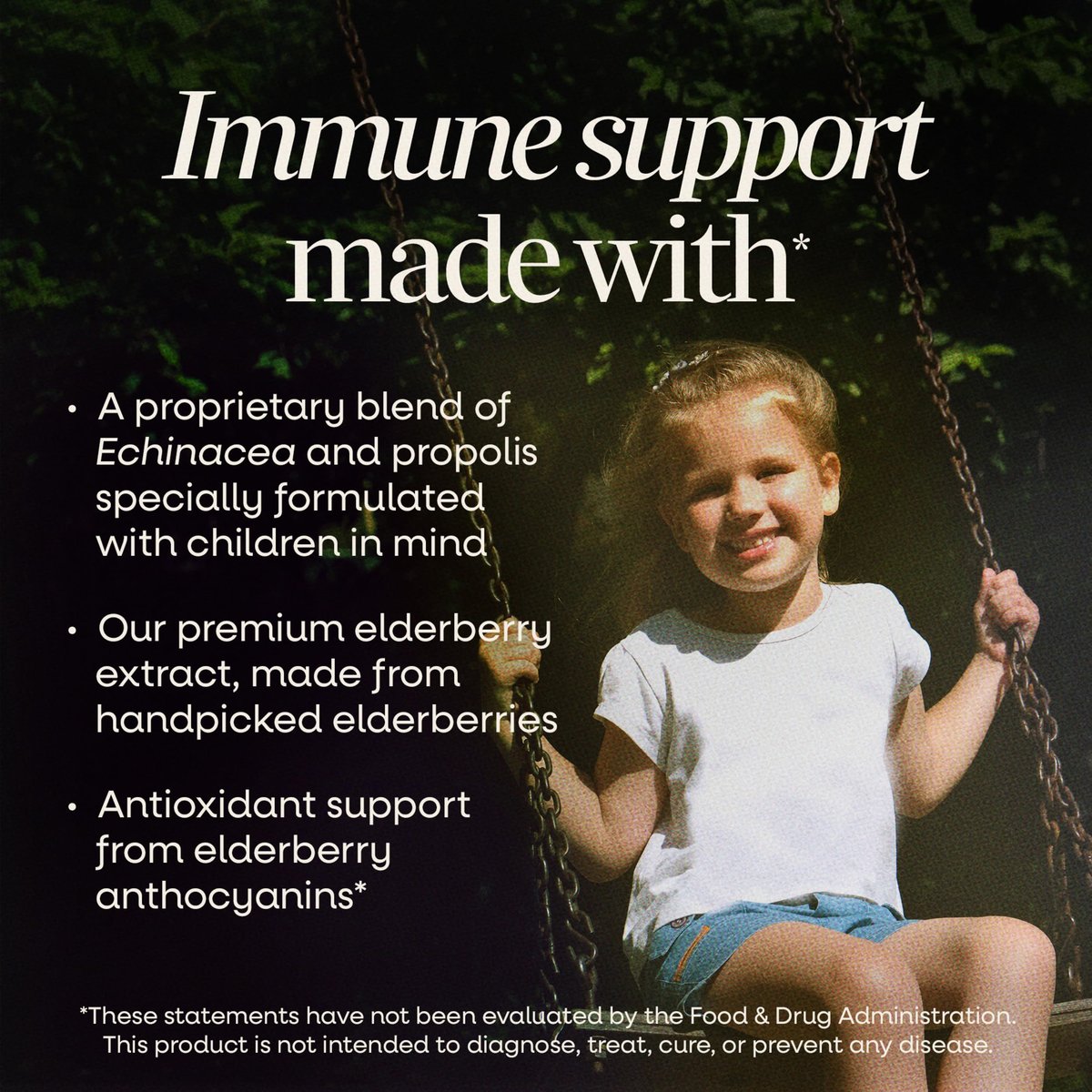 Nature's Way Sambucus Kids Immune Holunderbeeren Sirup, Schwarzer Holunderextrakt mit Echinacea & Propolis, Traditionelle Immununterstützung für Kinder mit Superfood-Antioxidantien, Beerengeschmack, 237 ml