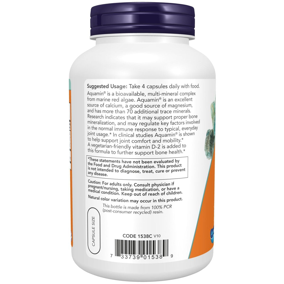NOW Foods Nahrungsergänzung, Rote Meeresalgen mit Vitamin D-2, für die Gelenkgesundheit*, 180 Veggie-Kapseln