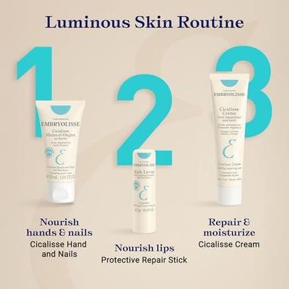 Embryolisse Schutz- und Reparatur-Lippenbalsam mit Sheabutter – Pflege für trockene und spröde Lippen, 4,5 g