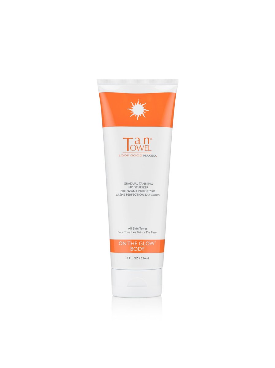 Tan Towel On The Glow Body Moisturizer – Selbstbräuner Körperlotion, 236 ml