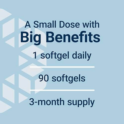Life Extension Low Dose Vitamin K2 – Unterstützt die Arteriengesundheit – Non-GMO, glutenfrei – 90 Softgels