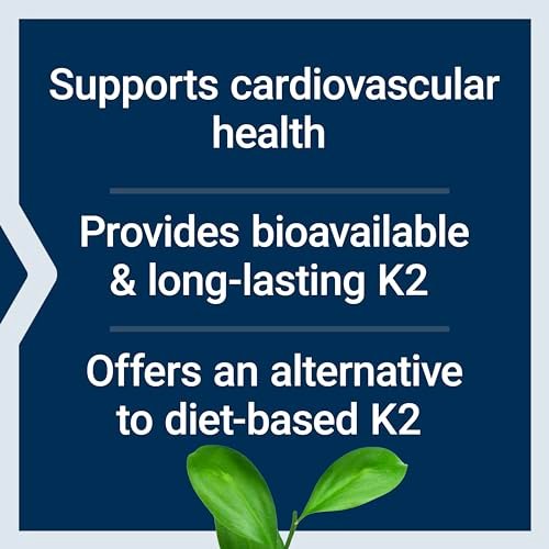 Life Extension Low Dose Vitamin K2 – Unterstützt die Arteriengesundheit – Non-GMO, glutenfrei – 90 Softgels